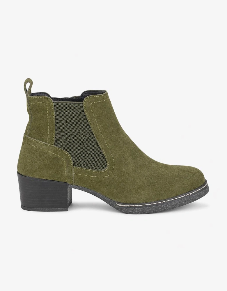Cipriata ALESSINA Womens Ankle Boots Khaki