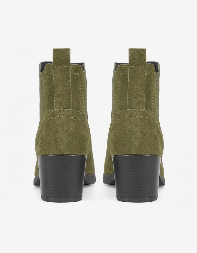 Cipriata ALESSINA Womens Ankle Boots Khaki