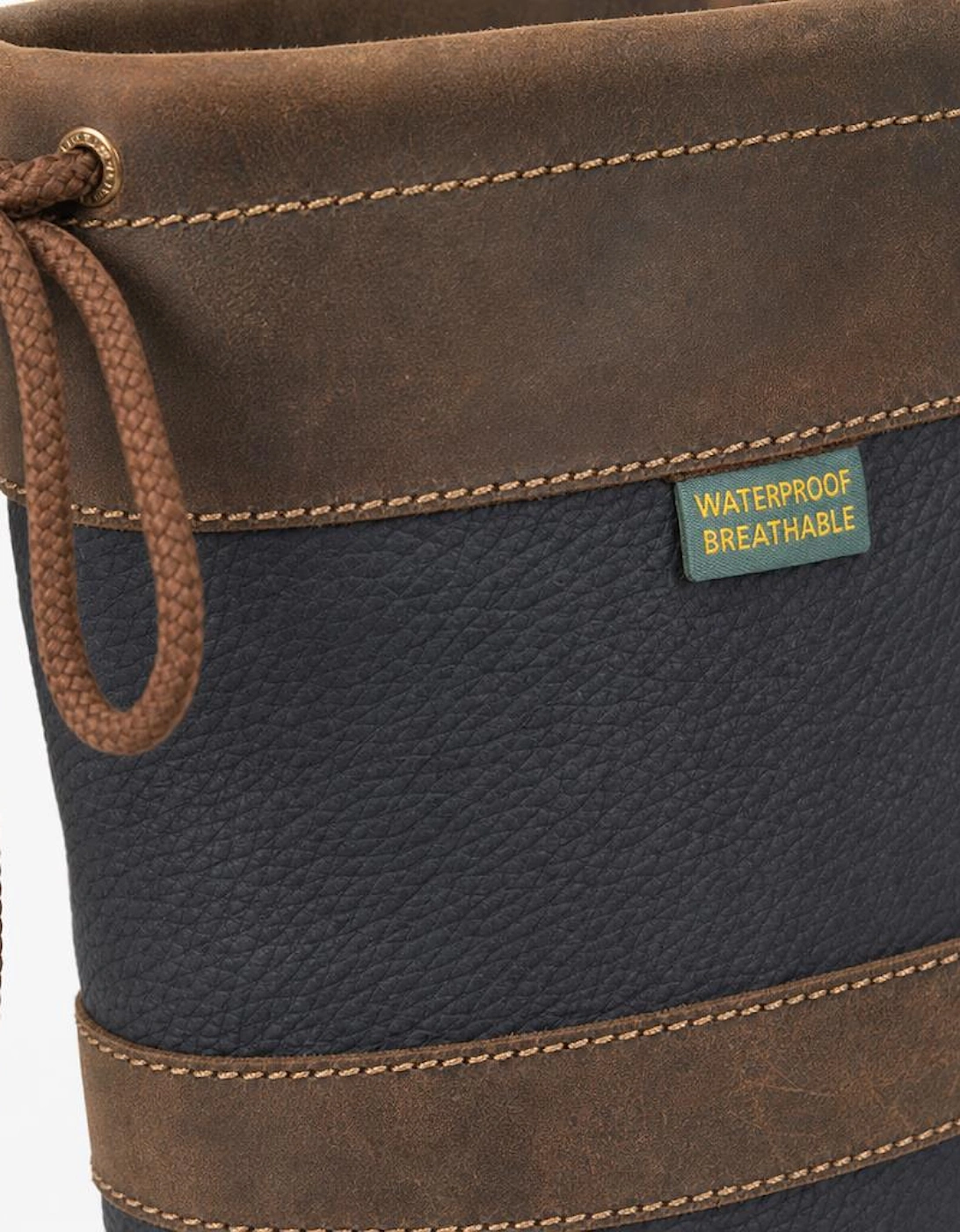 Woodland HARRIET Womens Tall Boots Brown/Navy