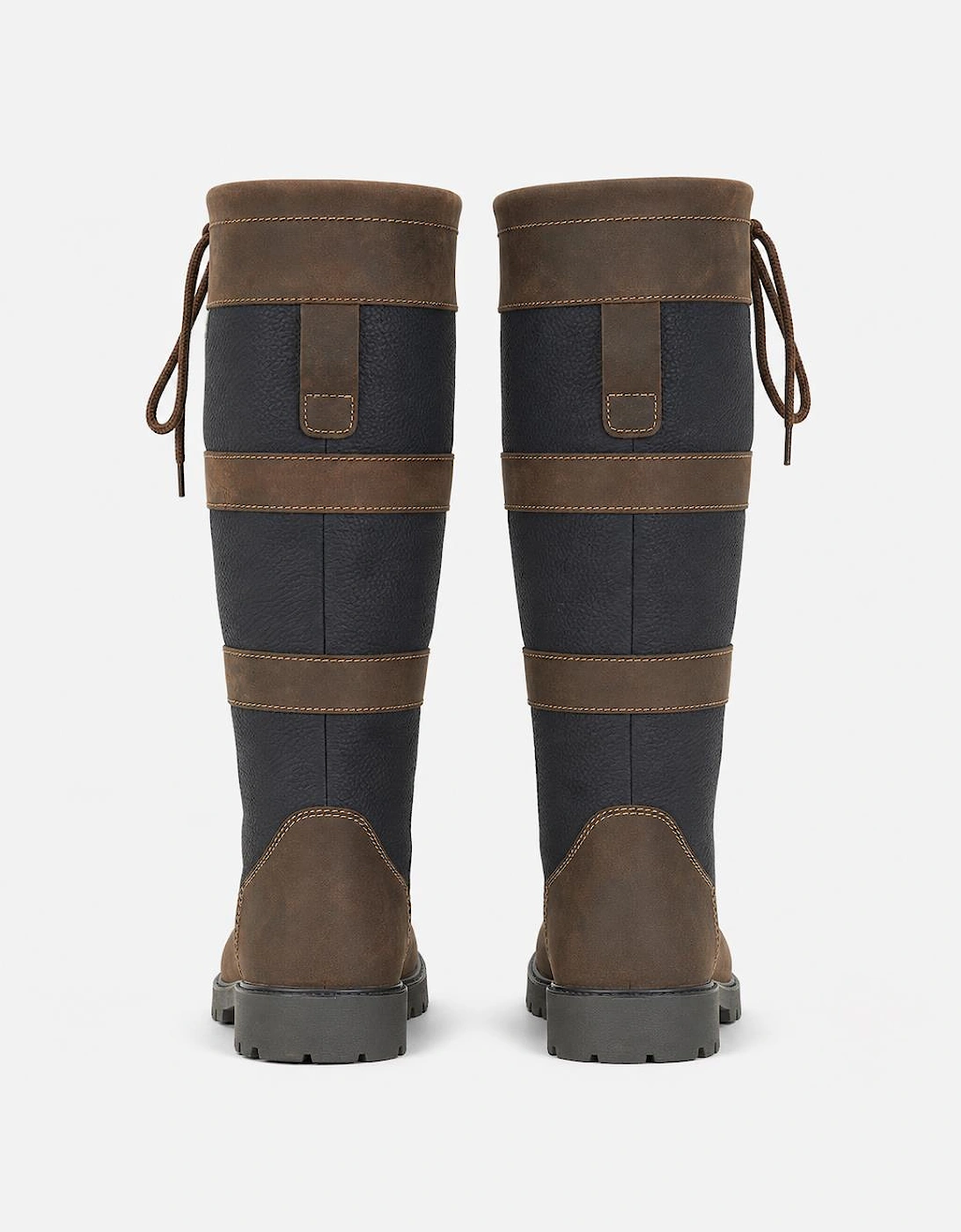 Woodland HARRIET Womens Tall Boots Brown/Navy