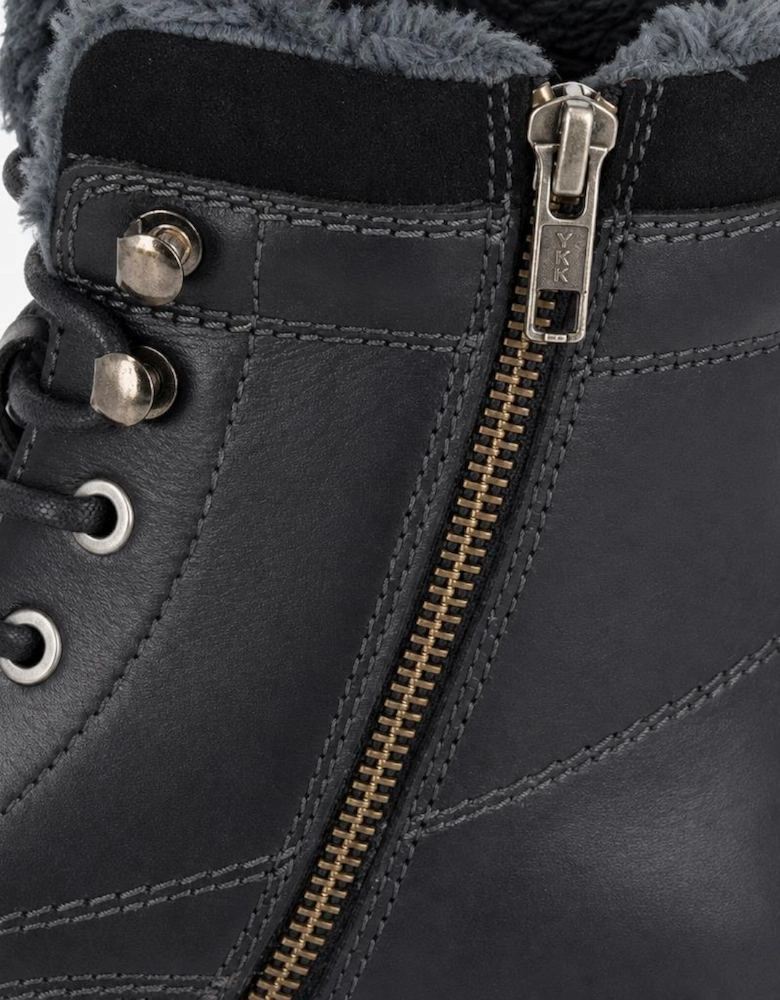 Woodland LILA Womens Ankle Boots Black