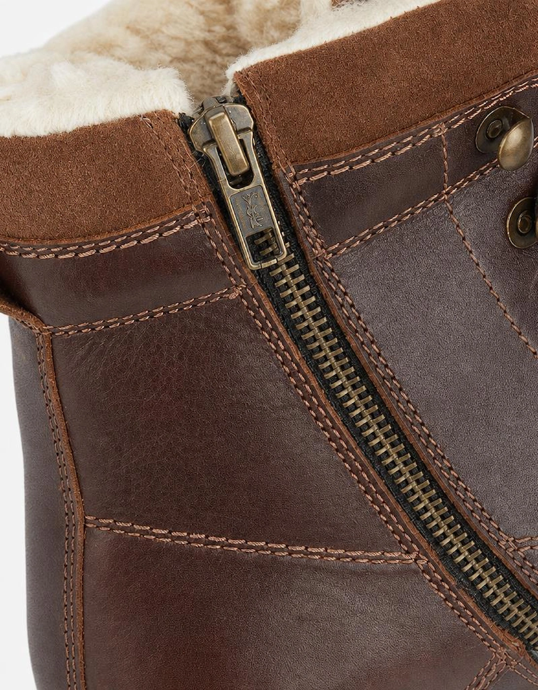 Woodland LILA Womens Ankle Boots Dark Brown