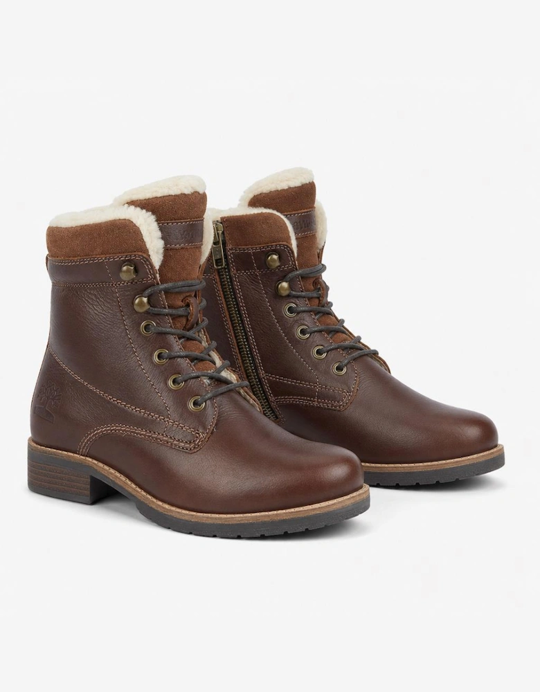 Woodland LILA Womens Ankle Boots Dark Brown