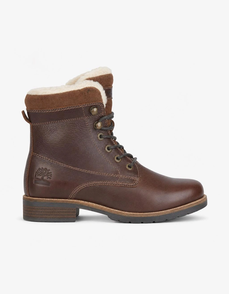 Woodland LILA Womens Ankle Boots Dark Brown