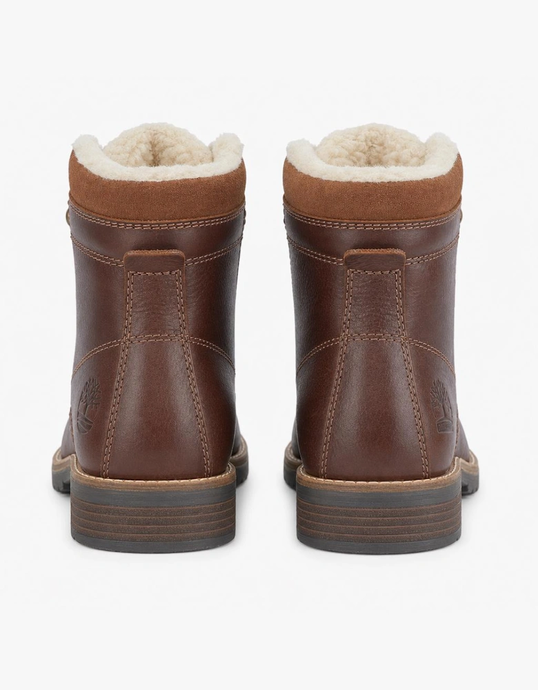 Woodland LILA Womens Ankle Boots Dark Brown