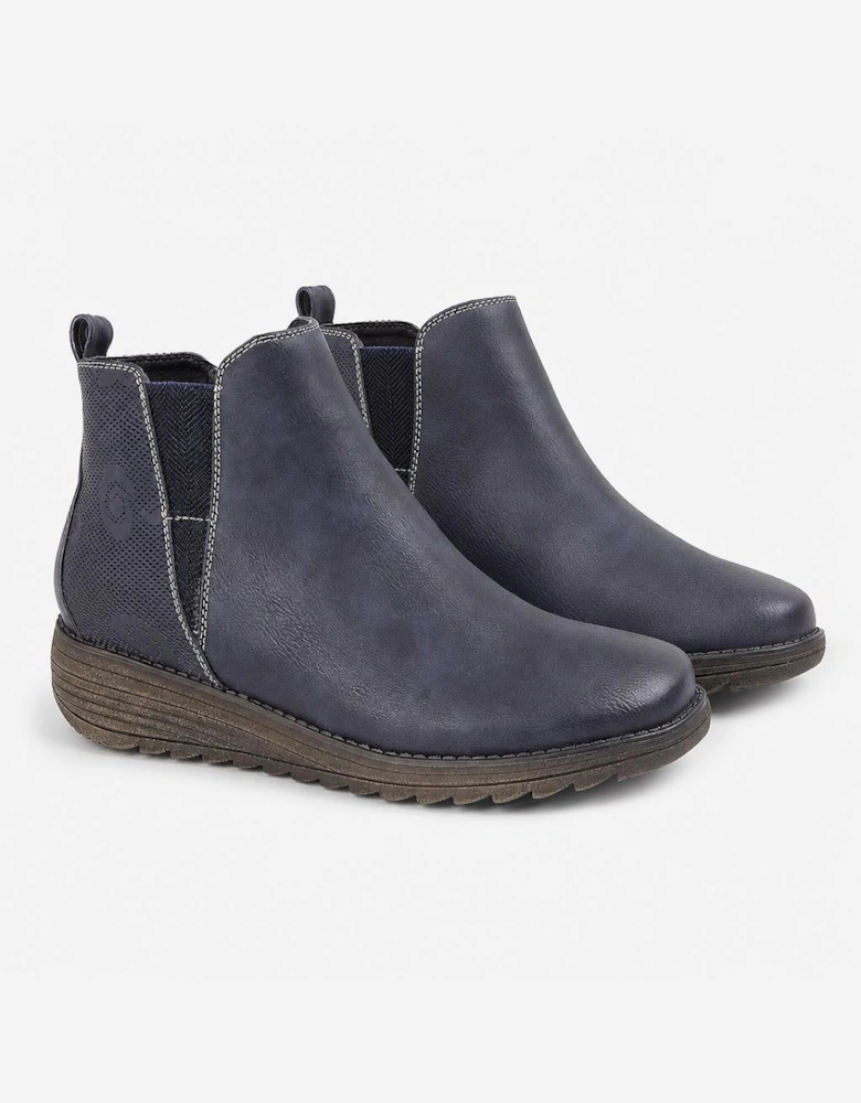 Cipriata DEBORA Womens Ankle Boots Navy