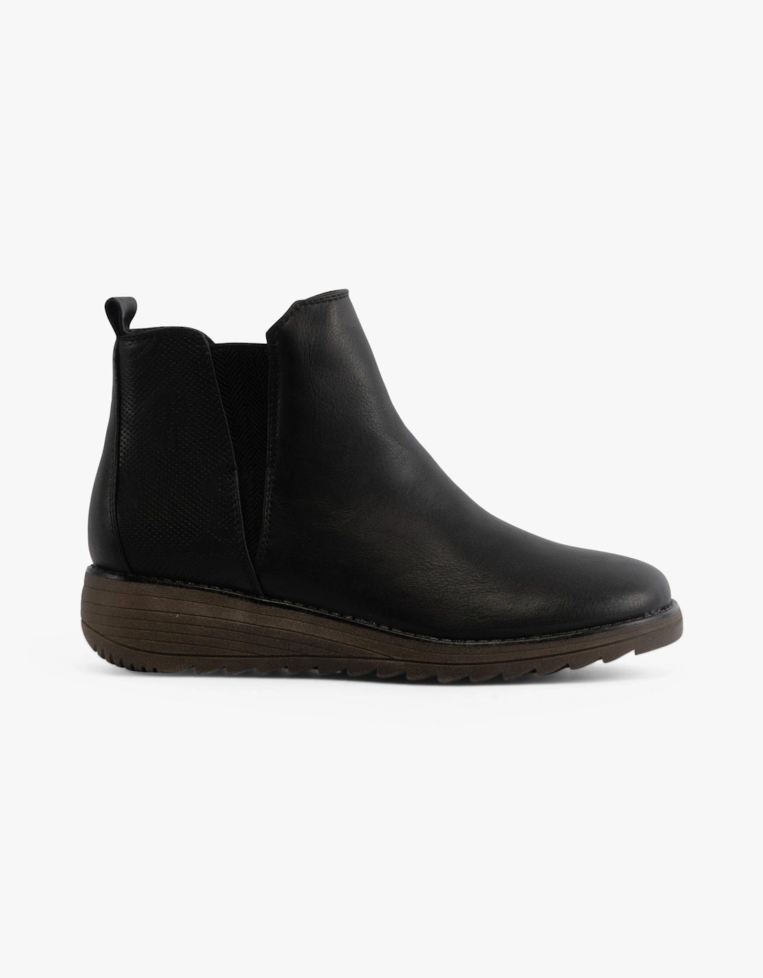 Cipriata DEBORA Womens  Embossed Ankle Boots Black