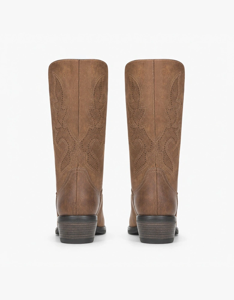 Cipriata WANDA Womens Tall Boots Tan