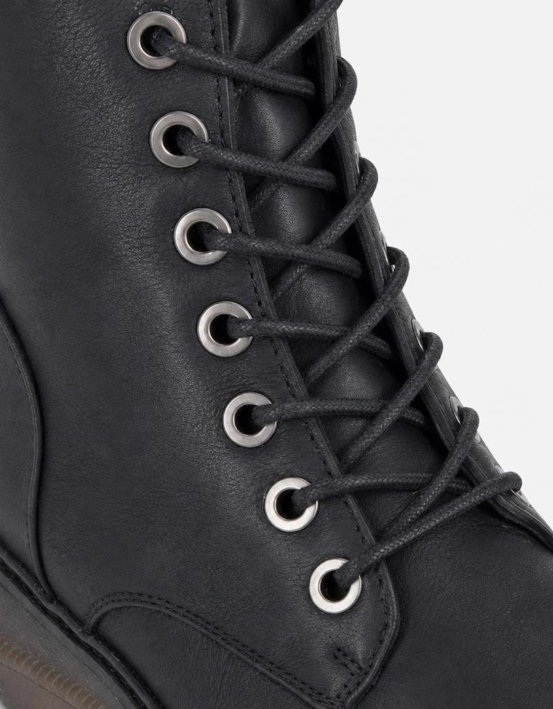Cipriata ANNETTA Womens Mid Calf Boots Black Matt