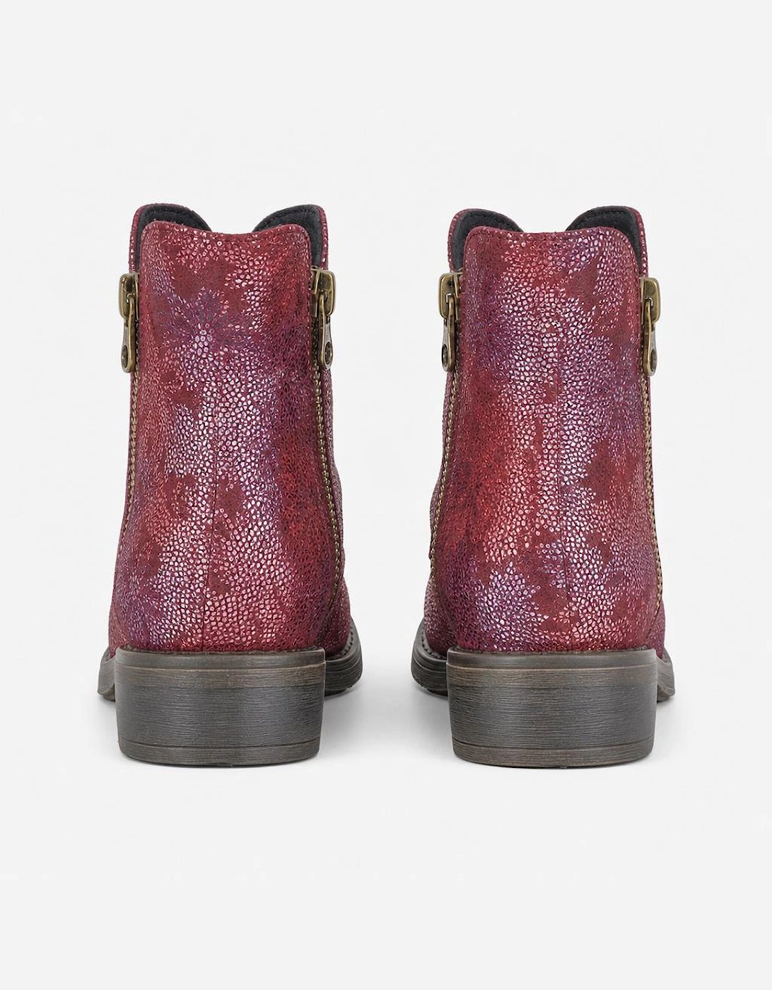 Cipriata AGATINA Womens Ankle Boots Burgundy
