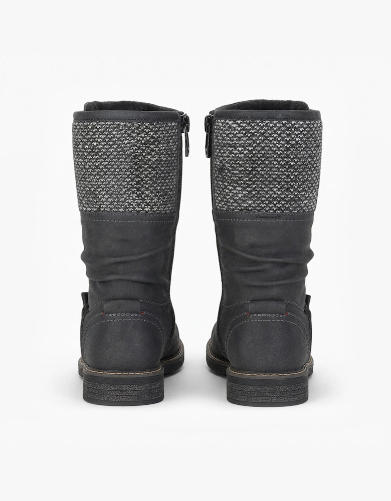 Cipriata GABRIELA Womens Tall Boots Black/Grey