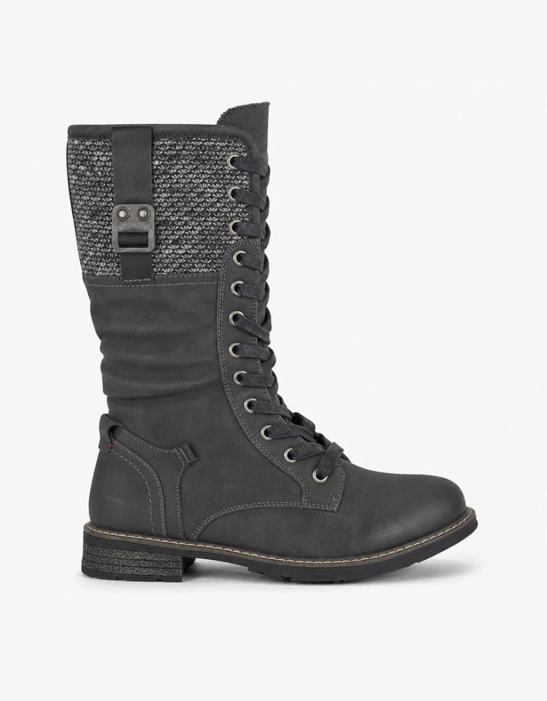 Cipriata GABRIELA Womens Tall Boots Black/Grey