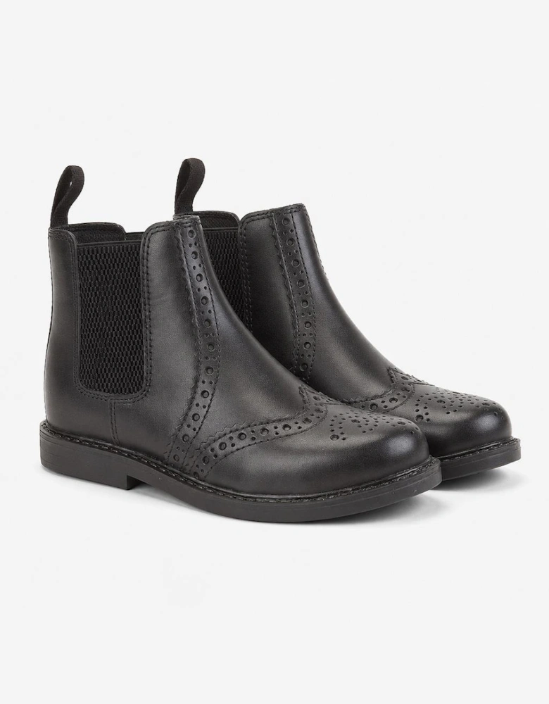 Roamers JOHNNY Boys Ankle Boots Black