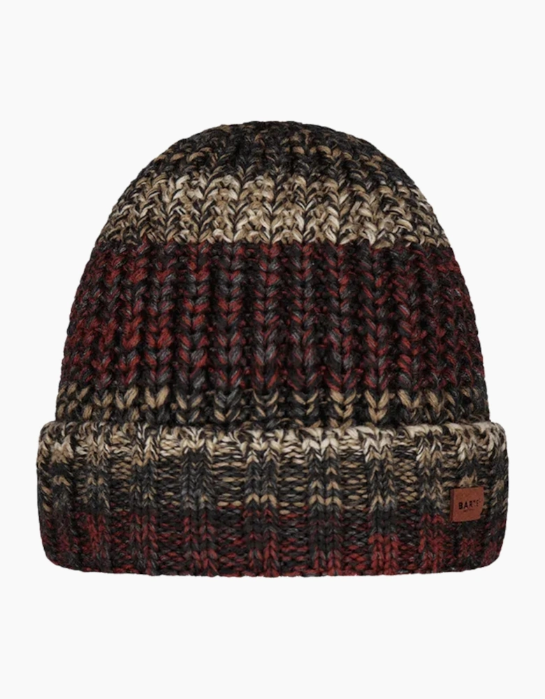 Barts Mens Akotan Chunky Knit Cuffed Beanie Hat
