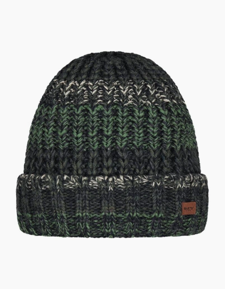 Barts Mens Akotan Chunky Knit Cuffed Beanie Hat