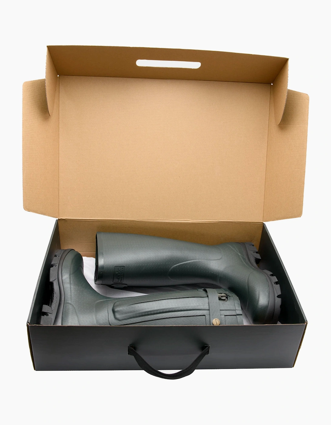 LOAKE RUBBER LINED WELLINGTON | GREEN