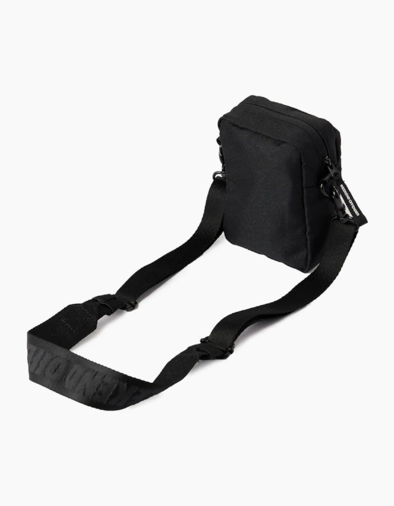 WEEKEND OFFENDER Ripstop Small Crossbody Bag - Black