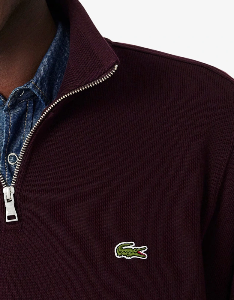 Lacoste SH1927 Quarter Zip Sweatshirt