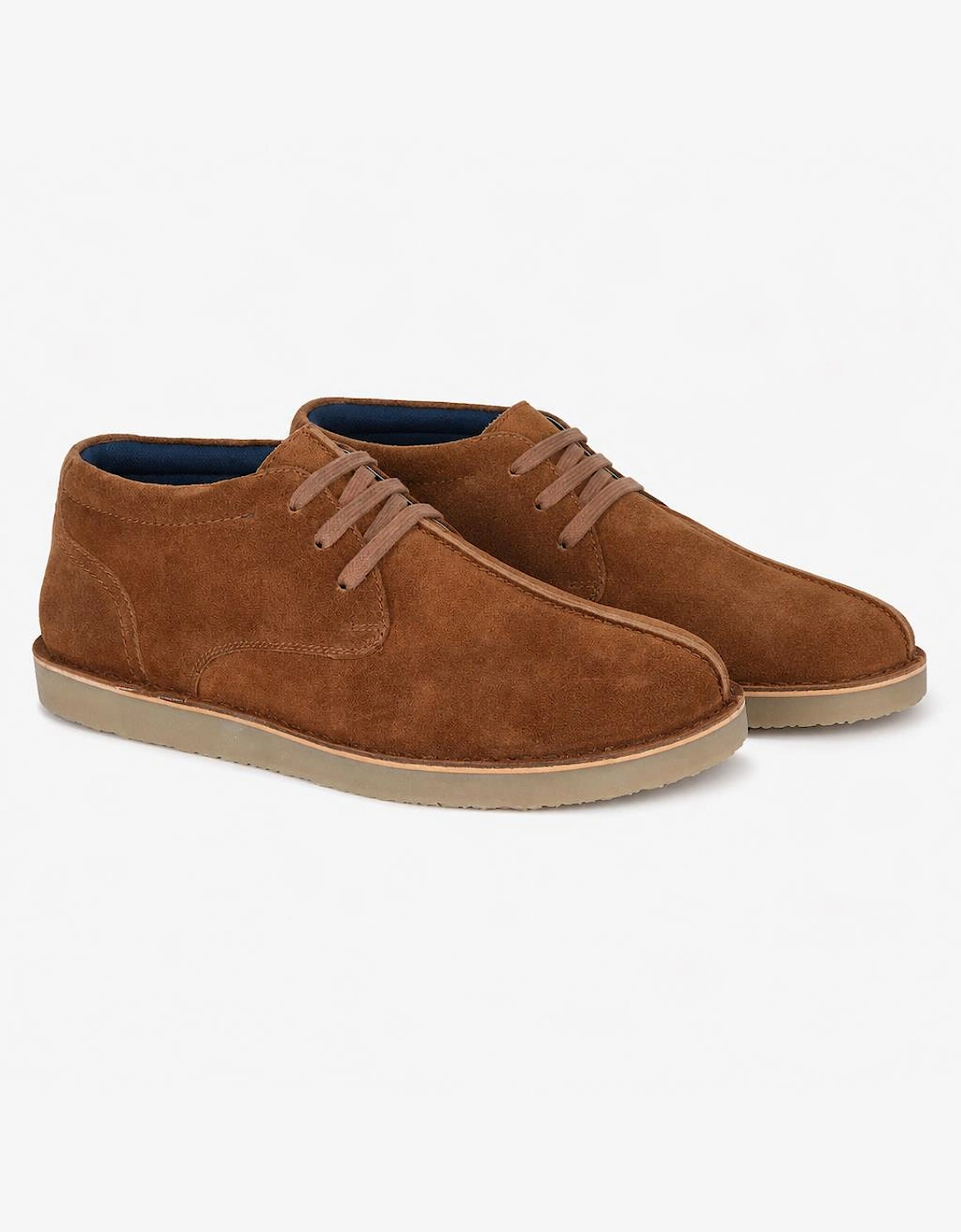 Roamers STANLEY Mens Desert Boots Tan