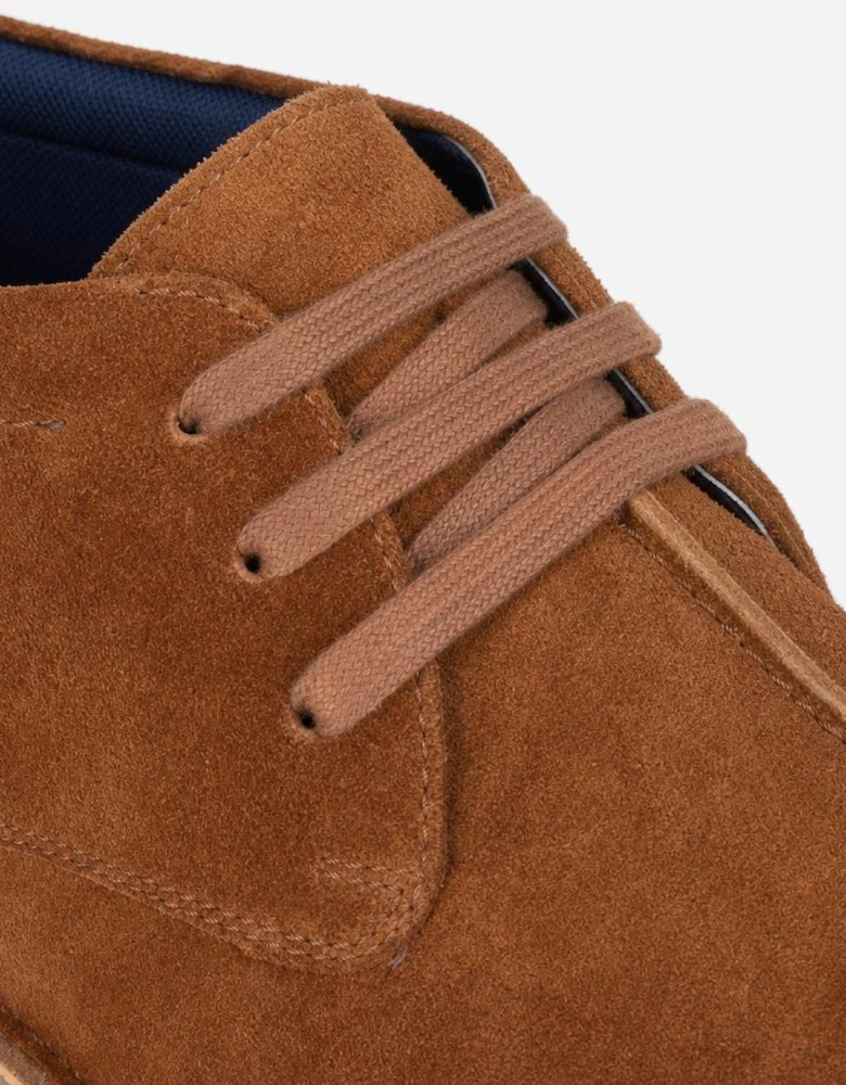 Roamers STANLEY Mens Desert Boots Tan