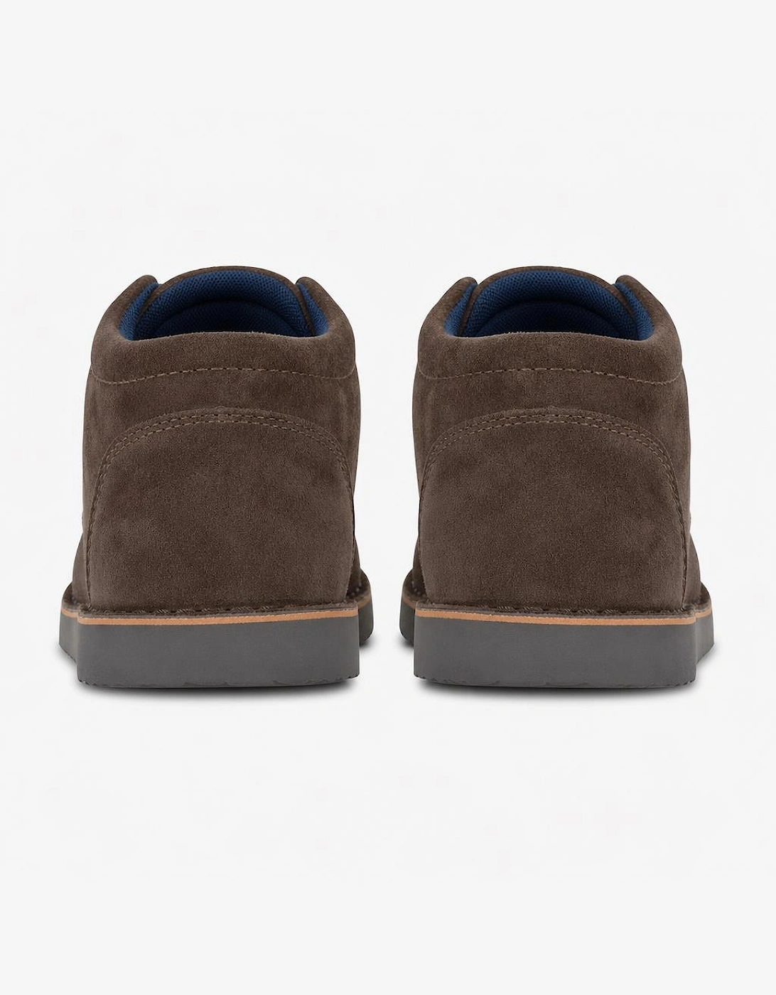 Roamers STANLEY Mens Desert Boots Dark Brown