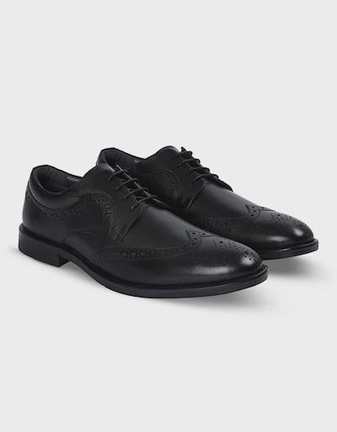 Paul Andrew Cambridge Brogue Shoes - Black
