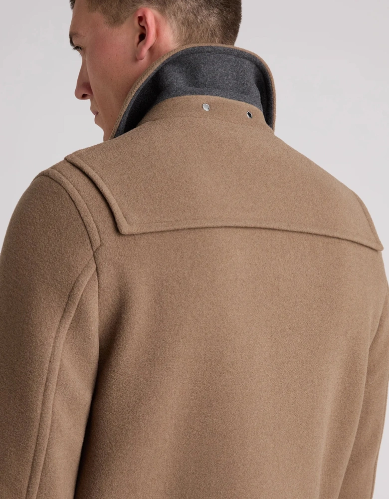 Remus Uomo Wool Rich Bomber Jacket STONE