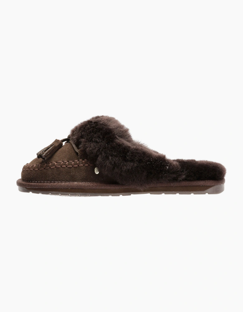 Emu Australia Tahnee Suede Women's Chocolate Slippers