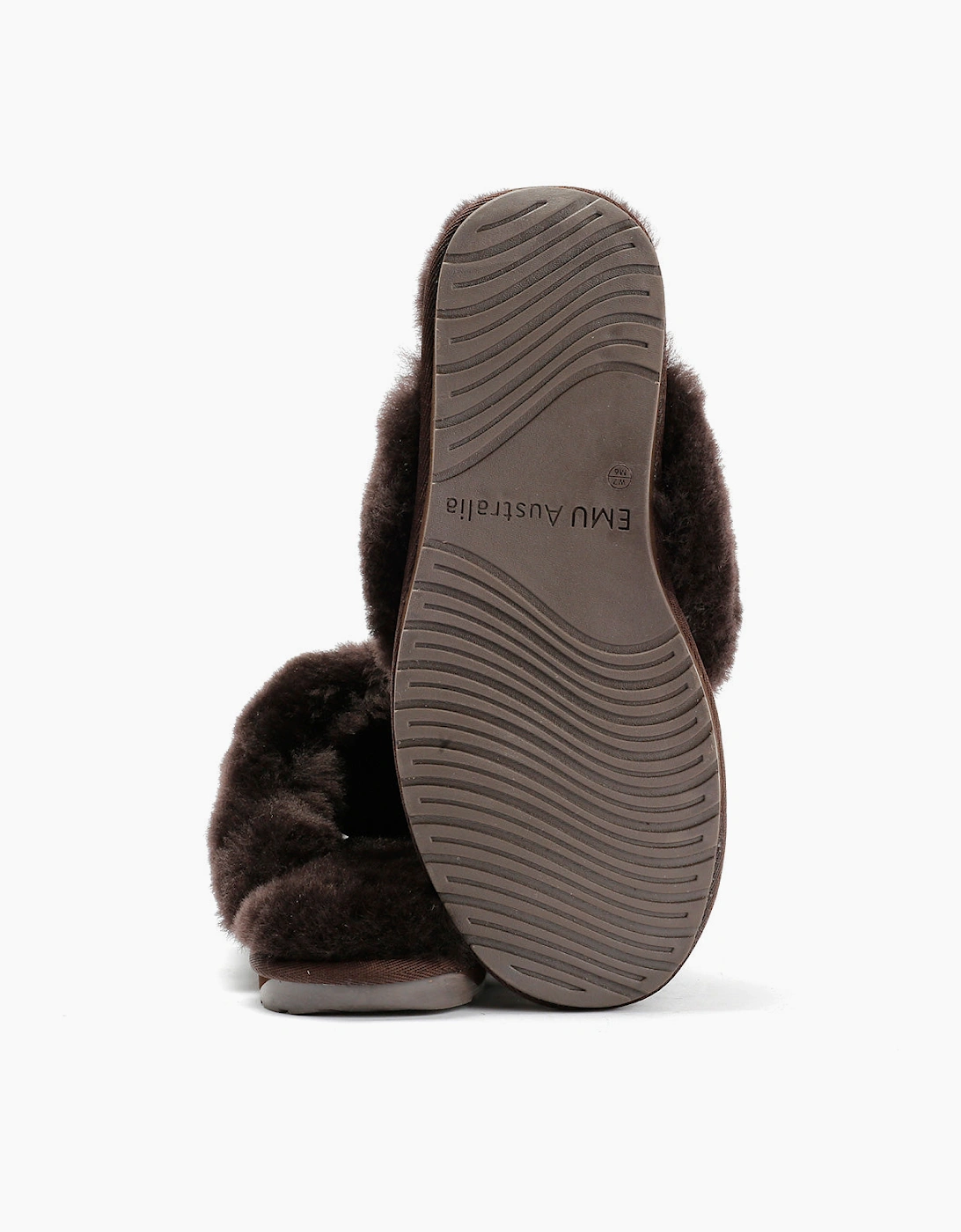 Emu Australia Tahnee Suede Women's Chocolate Slippers