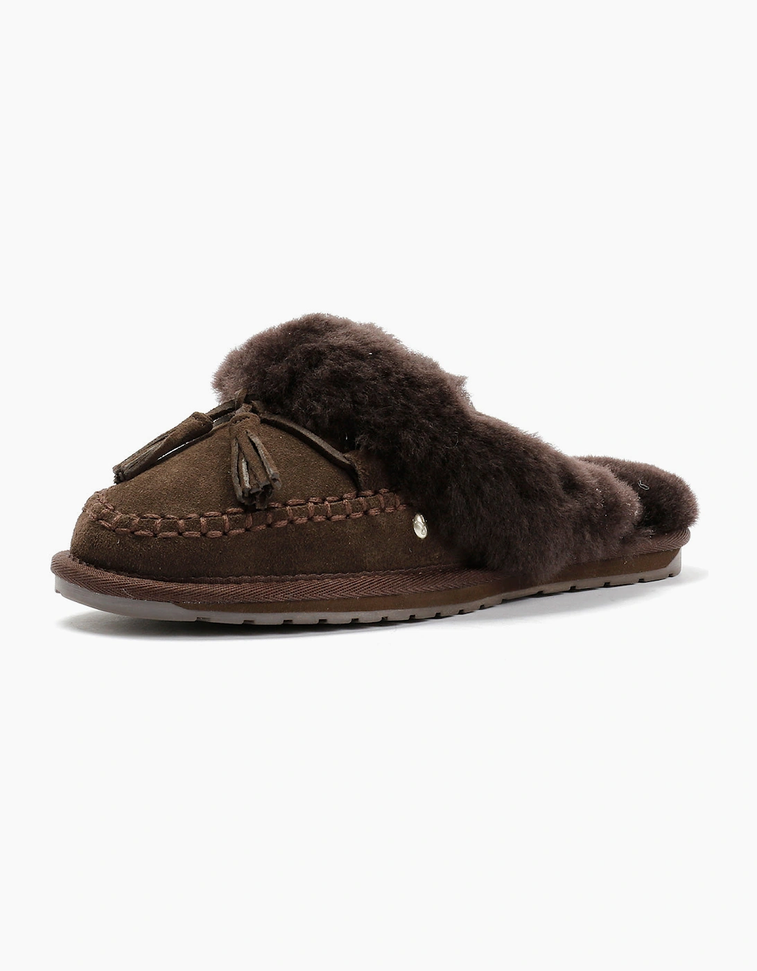 Emu Australia Tahnee Suede Women's Chocolate Slippers