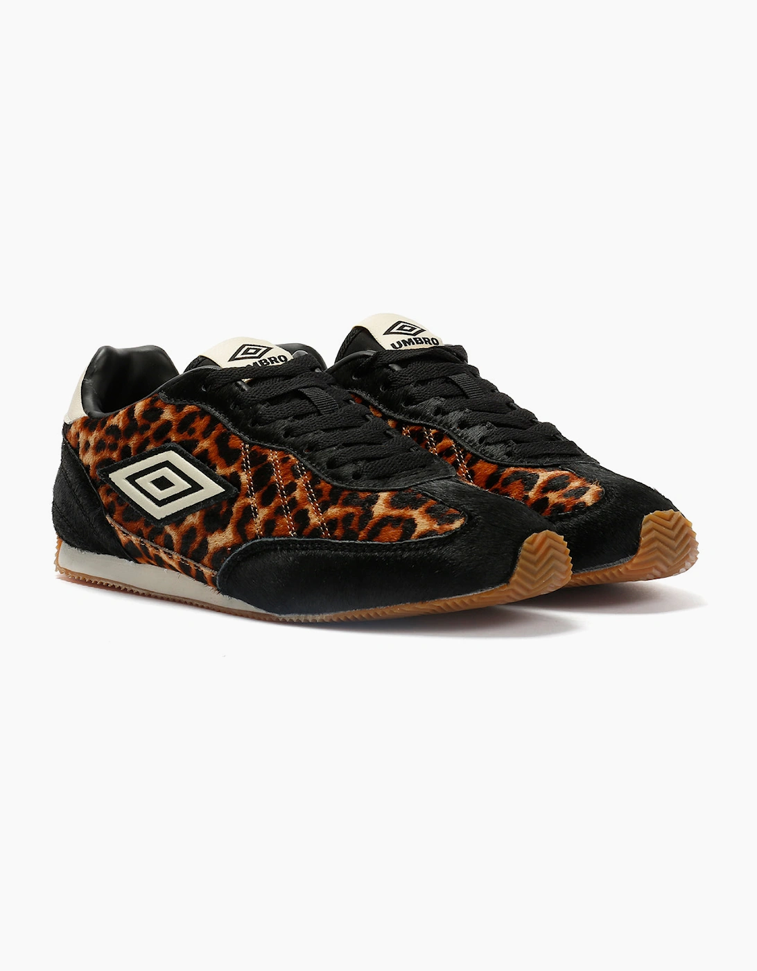 Umbro Clayton Women's Leopard Black Trainers