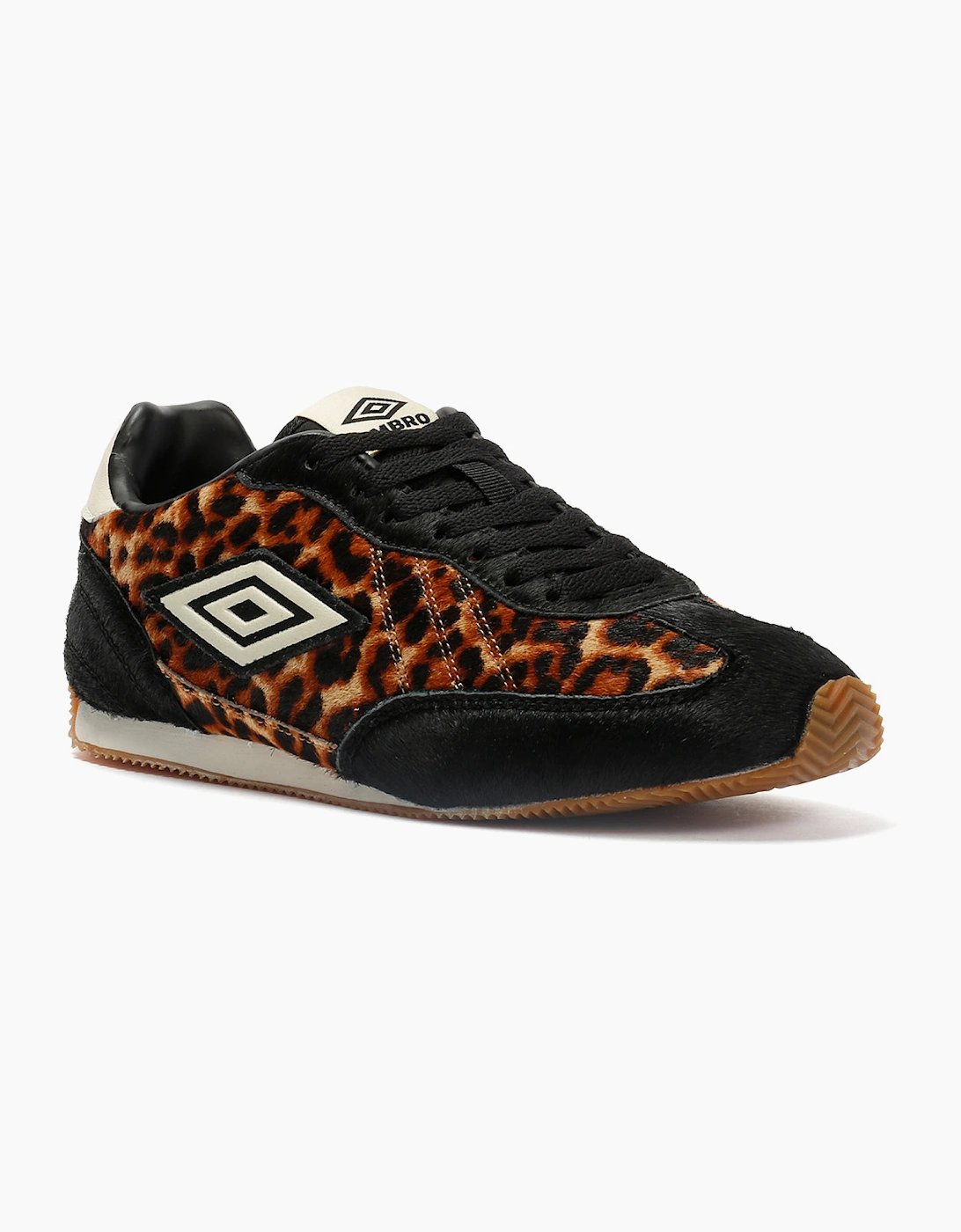 Umbro Clayton Women's Leopard Black Trainers