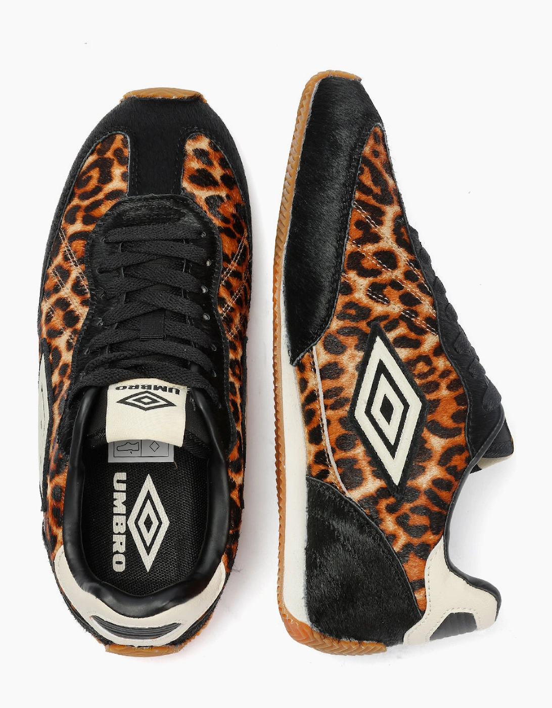 Umbro Clayton Women's Leopard Black Trainers
