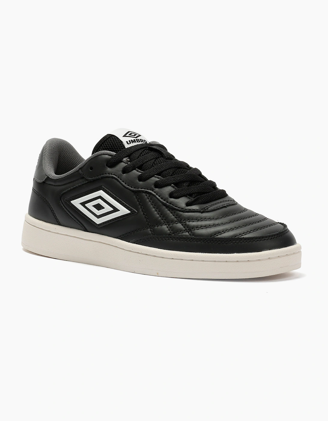 Umbro Clayton Leather Men's Black/Castlerock/White Trainers