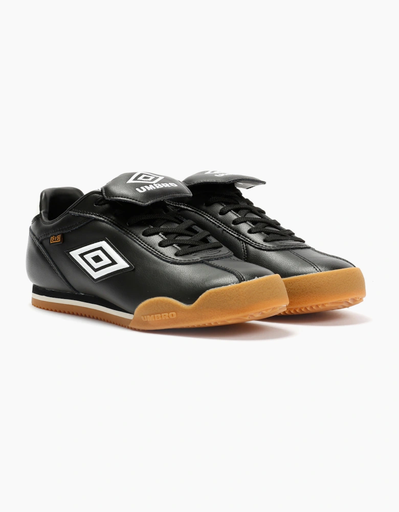 Umbro 5V5 Leather Black/Antique White Trainers