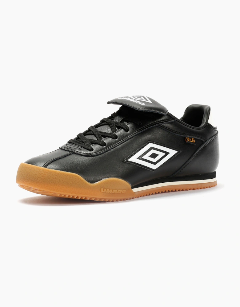 Umbro 5V5 Leather Black/Antique White Trainers