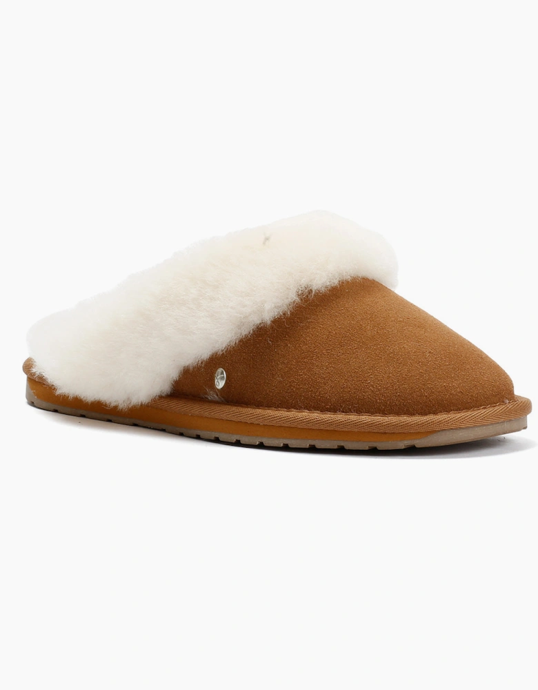 Emu Australia Jolie Suede Women's Chestnut Slippers