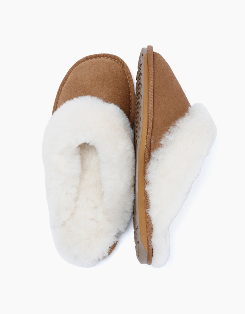 Emu Australia Jolie Suede Women's Chestnut Slippers