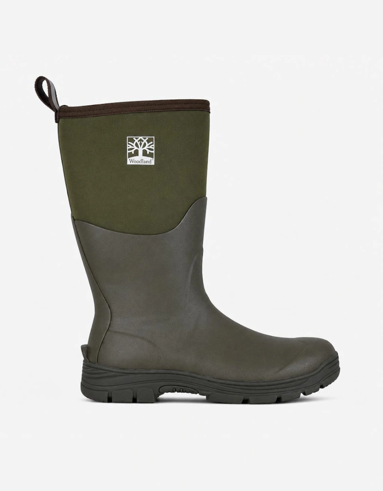 Woodland MARLEY Unisex Adults Tall Boots Olive Green