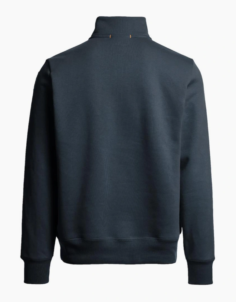 Parajumpers Broad Peak Quarter Zip sweatshirt 0765 Nine Iron