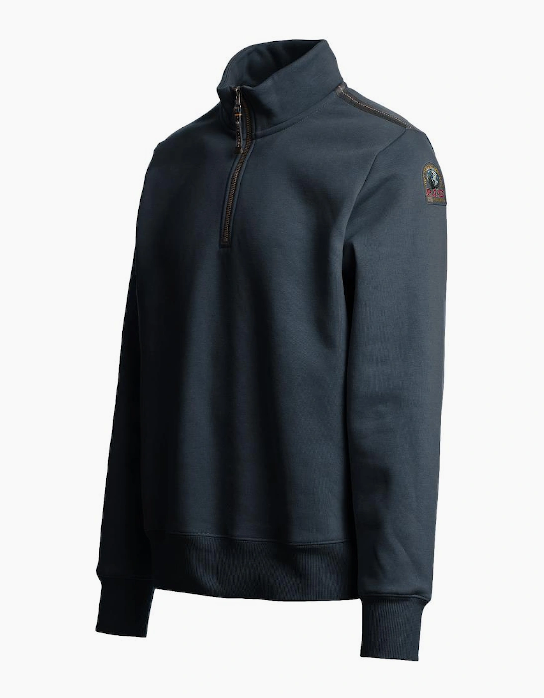 Parajumpers Broad Peak Quarter Zip sweatshirt 0765 Nine Iron