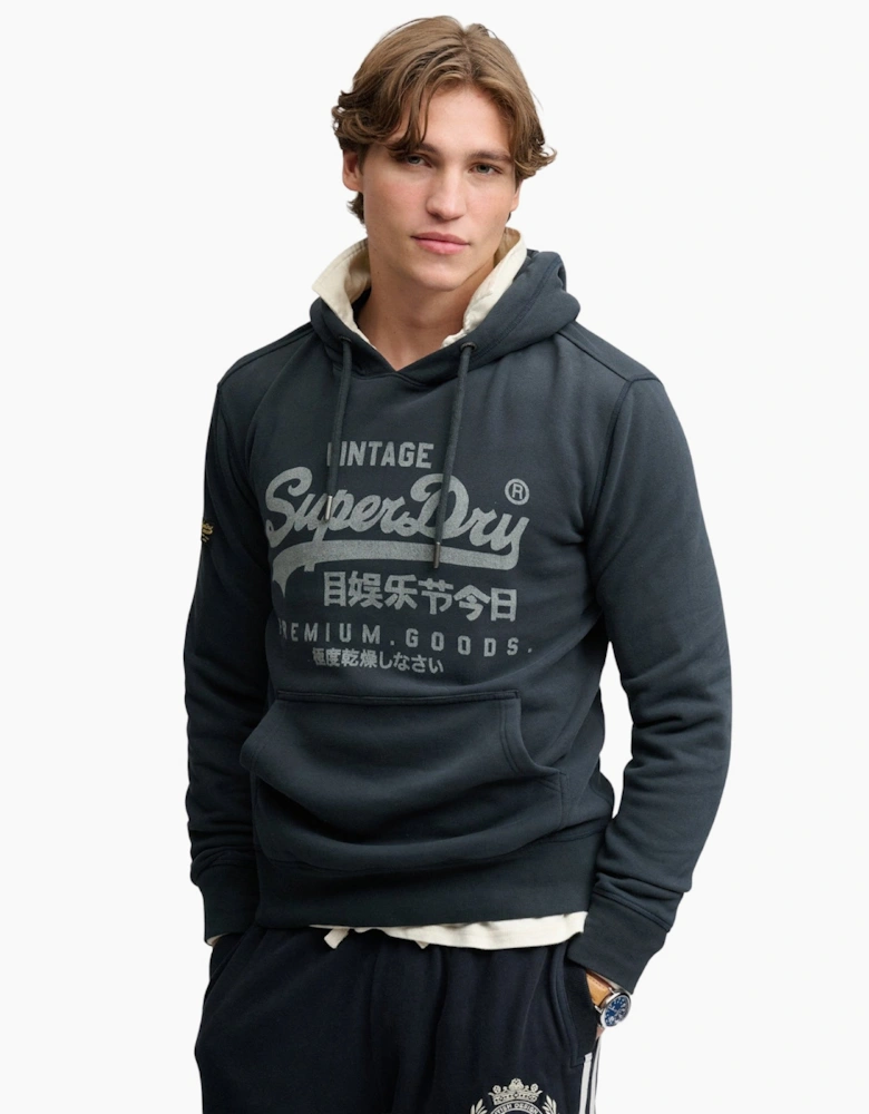 Superdry Mens Vintage Logo Classic Hoodie
