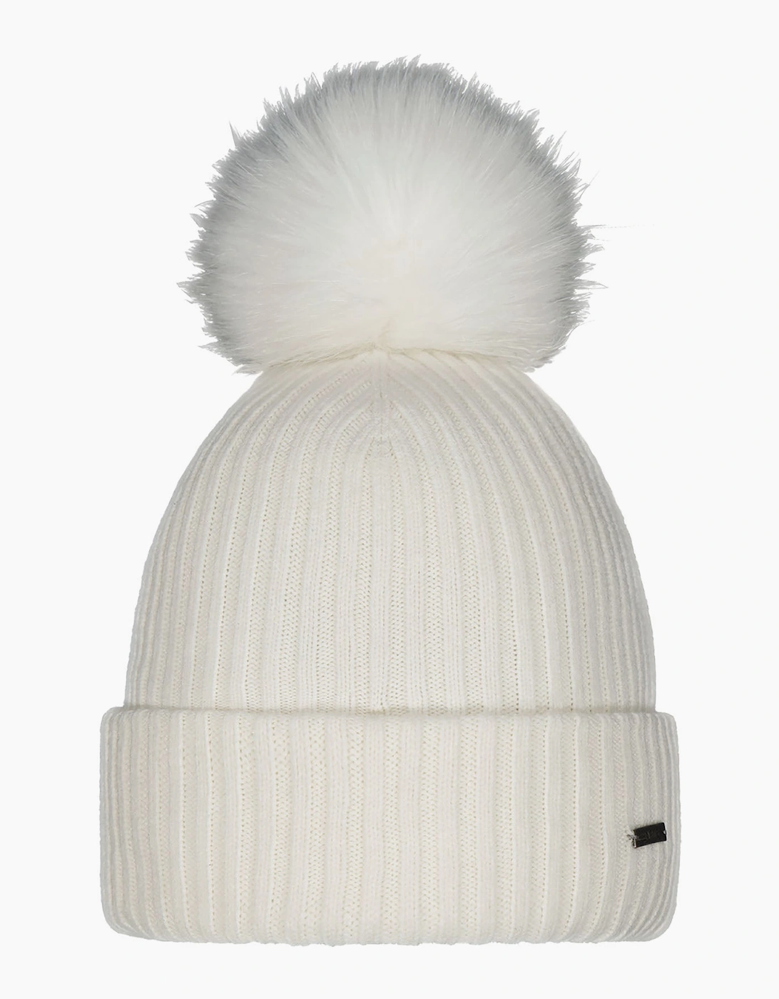Barts Womens Kenzie Big Stretchy Faux Fur Pom Bobble Hat