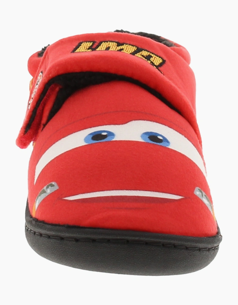 Cars Younger Boys Slippers Cars Cedar Slipper Touch Fastening red UK Size