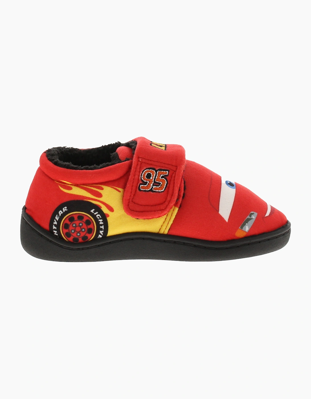 Cars Younger Boys Slippers Cars Cedar Slipper Touch Fastening red UK Size