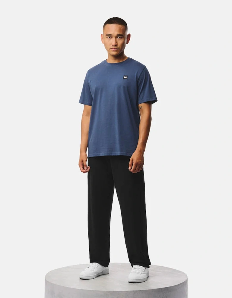 Weekend Offender Brooklands Plain T-Shirt - Lagoon Blue