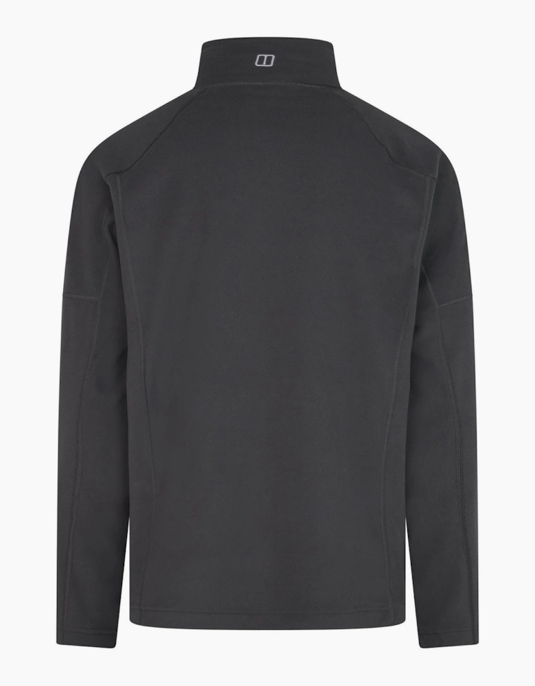 Regular Fit Zip Neck High Collar Raglan Sleeve Sweatshirt