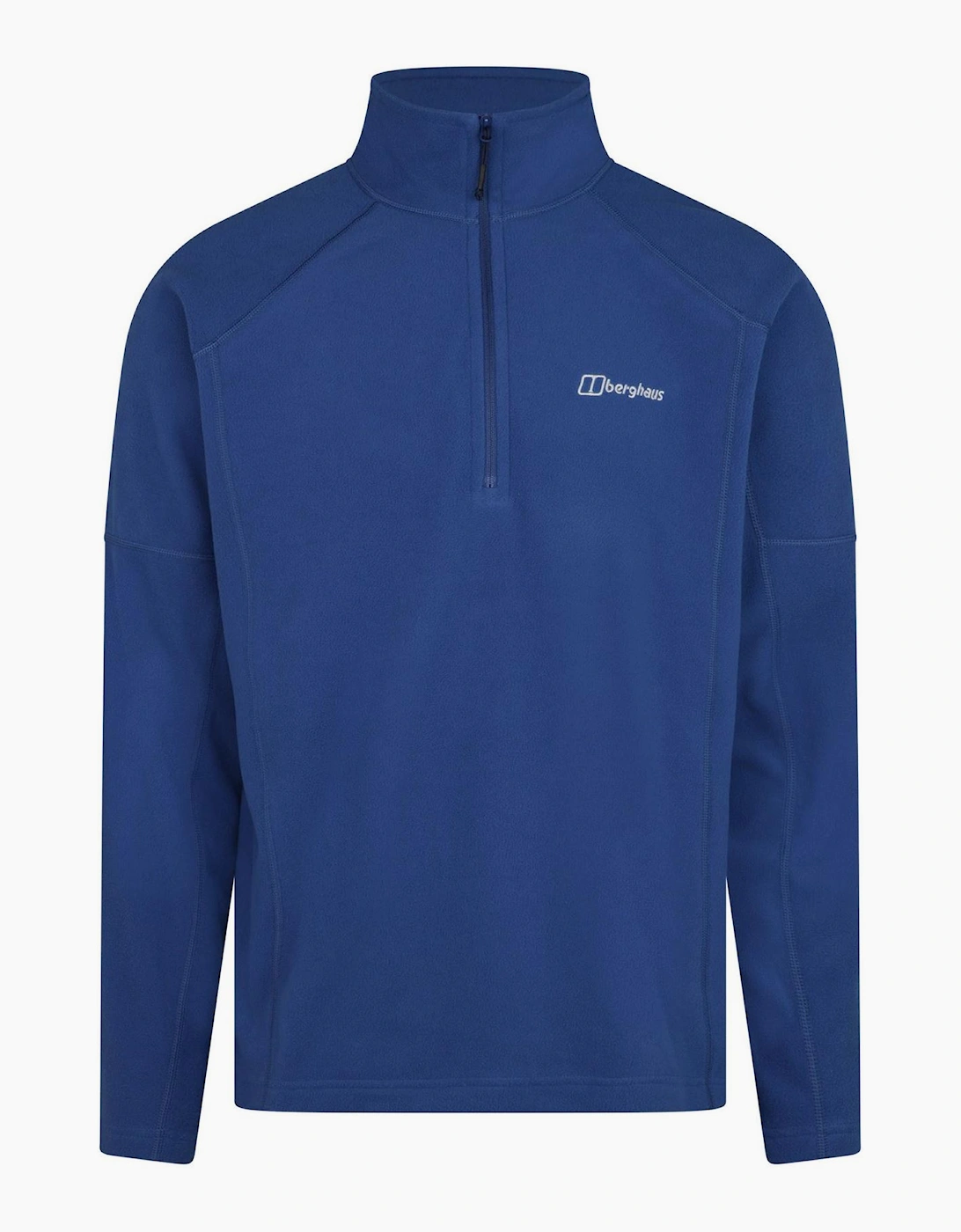 Regular Fit Zip Neck High Collar Raglan Sleeve Sweatshirt