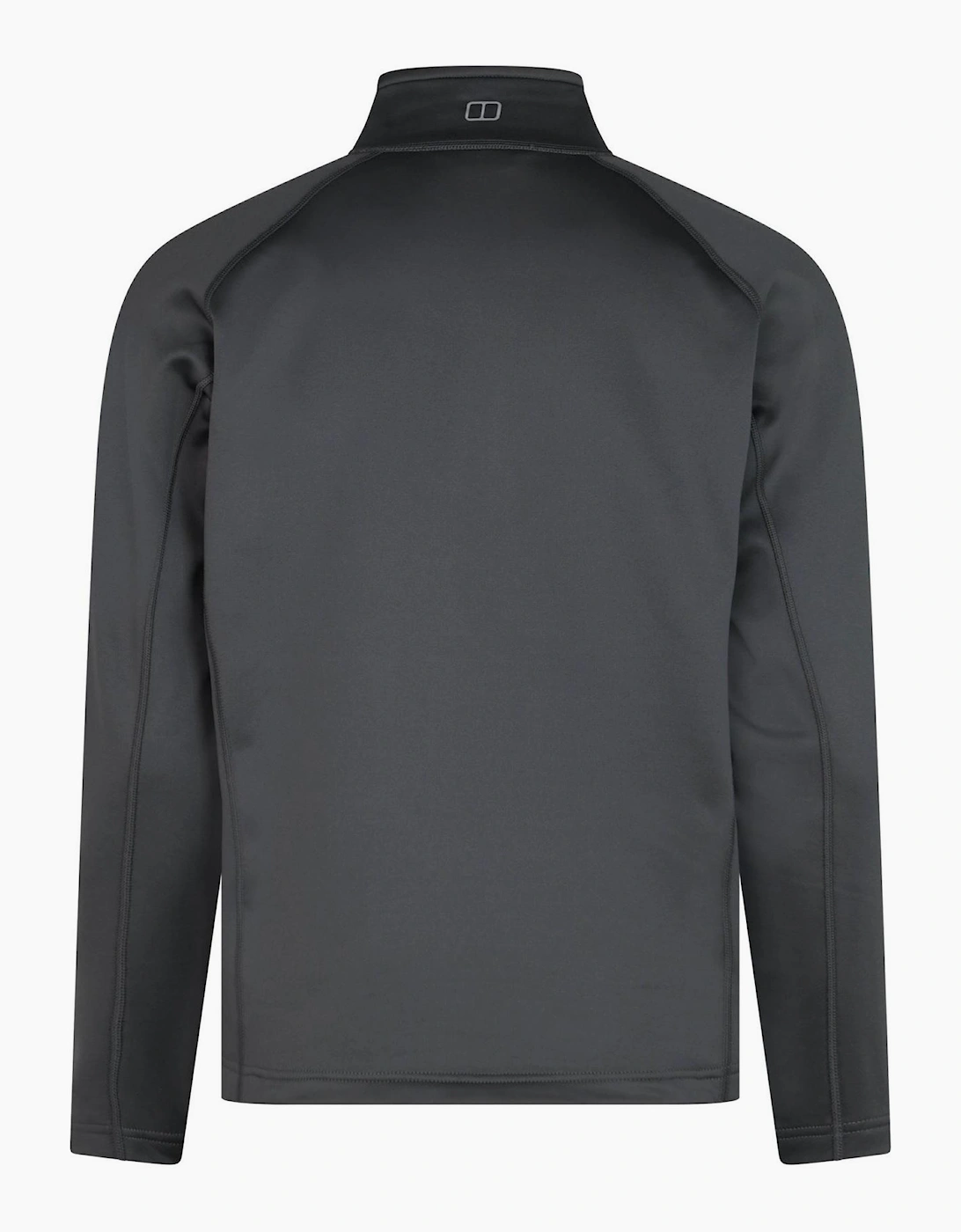 Mock Neck High Collar Long Sleeve Raglan Sweatshirt