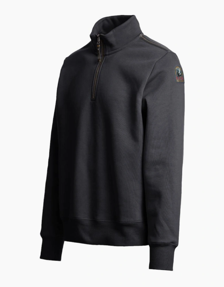 Parajumpers Broad Peak Quarter Zip sweatshirt 0736 Phantom